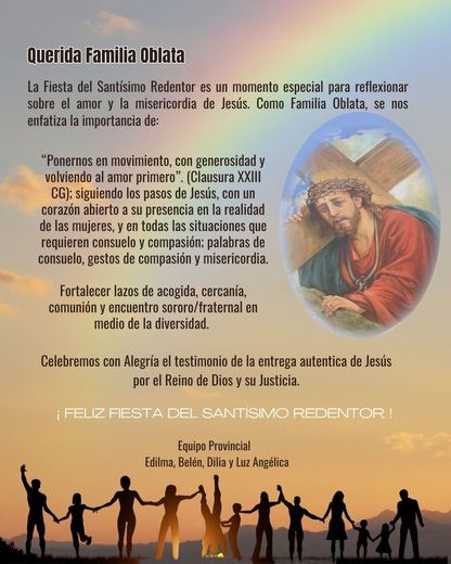 Eventos · Felicitacion Stmo Redentor 2025